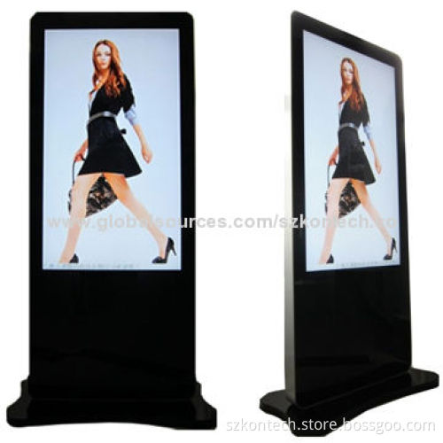 55-inch Wi-Fi Internet Indoor LCD Ad player with SD, USB, CF, Wall Mounts, Wi-Fi/RJ45/3G
